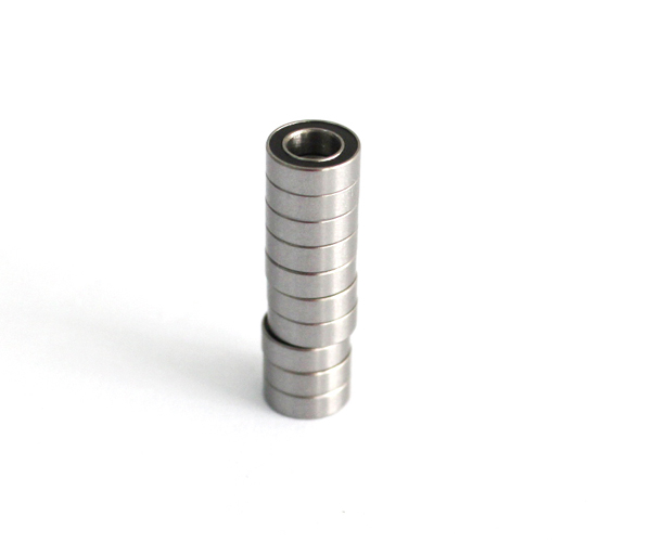 Anti Rust Stainless Steel Ball Bearings , SMR74ZZ Miniature Precision Bearings