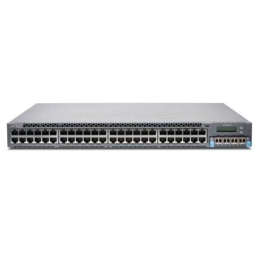 24 ports Gigabit Ethernet Switch EX4300 Série 10/100/1000BaseT 350W AC PS Réseaux originaux EX4300-24T avec capacité de commutation