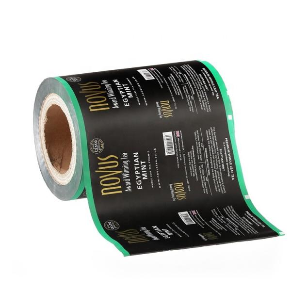 1000m Plastic Food Wrap Film Brown White Sugar Custom Printing Packaging