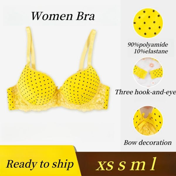 Thin Cup Lace Women Underwear Breathable and Comfortable Small Chest Gathered Ladies Bra Wholesale