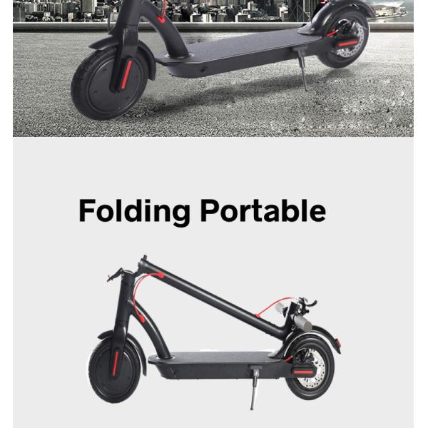 8.5 Inch 250W Mini Powerful Electric Scooter For Teenager Foldable LED Display