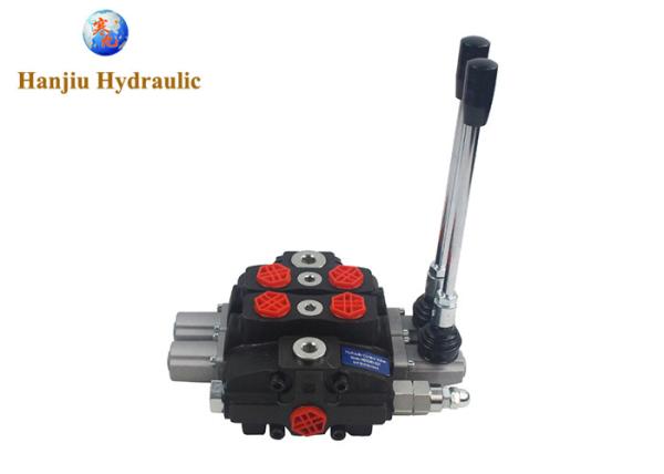 HSSD8 Series 2 Bank Hydraulic Monoblock Valve 31.5Mpa 80 L/Min Flow Rate