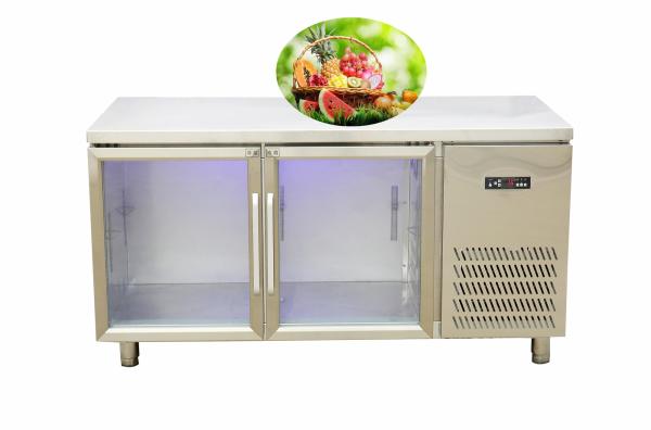 Refrigerador leve azul do diodo emissor de luz de SS304 Shell com o controlador de temperatura de Digitas
