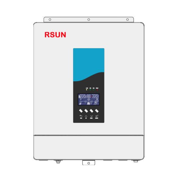 Pure Sine Wave Hybrid Mppt Solar Inverter 3.6KW 6.2KW 11KW 10KW LCD Display WIFI