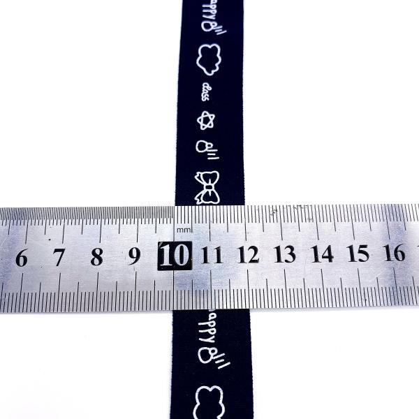 100% Polyester Printed Elastic Band Custom Strap For Garment And Home Textile Shoes