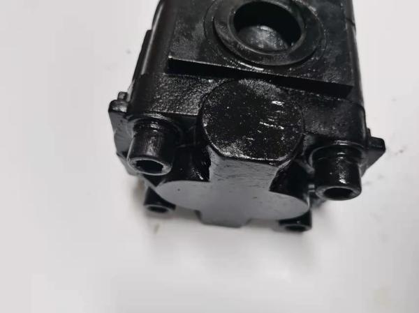 K3SP36B SK70 Excavator Spare Parts Double Black Hydraulic Pilot Gear Pump
