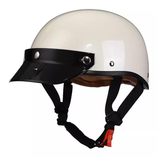 Classic Half Face Helmet for Motorcycle Custom 3C Approved Motorbike Accessories