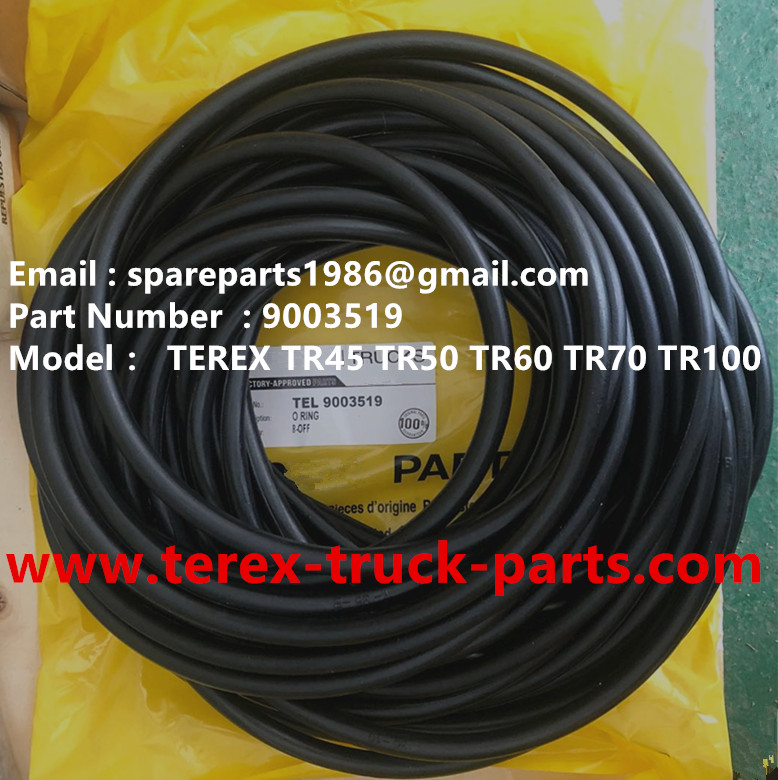 TEREX 09003519 O RING TYRE NHL DUMP TRUCK TR35 TR50 TR60 TR100 3305B 3305F 3303 3307 TR45 TR70 MT4400