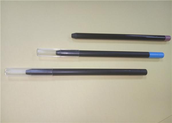 SGS Colorful Self Sharpening Eyeliner , Plastic Waterproof Eyeliner Pencil