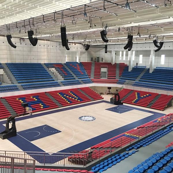 Aluminum Alloy Retractable Bleacher Seating With Custom Options