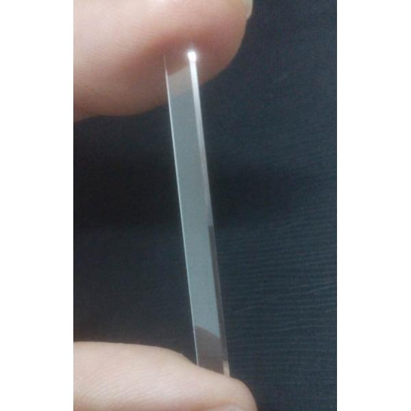 Le saphir de résistance à l'usure partie la lame en verre de substrat en cristal d'oxyde d'aluminium pour le rasoir