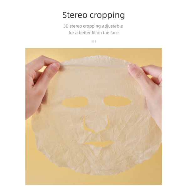 Skin Care DIY Compressed Facial Mask Paper Sheet Penetrate Into the Skin