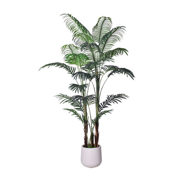 Wholesale 180cm (5.9ft) Artificial Indoor Palm Trees - I Style Areca Palm Plant | Haihong Factory Direct | Large Faux Palm Tree for & Office Decor