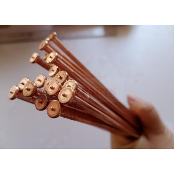 Низкоуглеродистая стальная сварка CD 4mm прикалывает медь покрытую для металлического листа