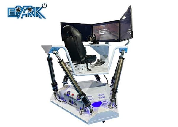 Hot Selling Six-Axis Three-Screen Racing Car 300Kg 9D Vr Racing  Simulator