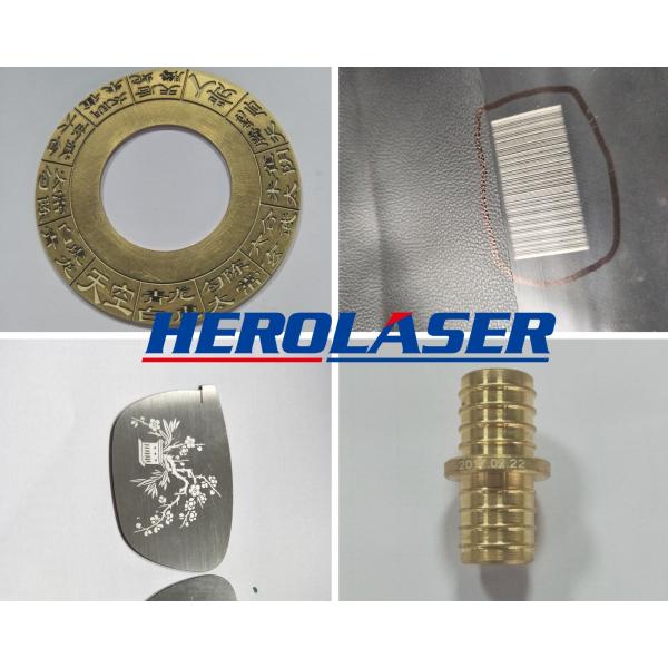 FDA Certification 220V Split Fiber Laser Marking Machine With Rotation Axis