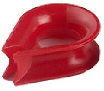 Open Nylon Rope Thimbles Red Playground Equipment Spares
