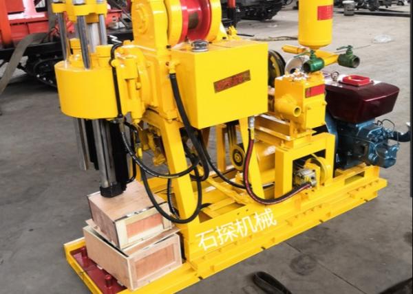 22 HP Diesel Engine Powerful GK 200 Portable Water Well Drilling Rig For Business