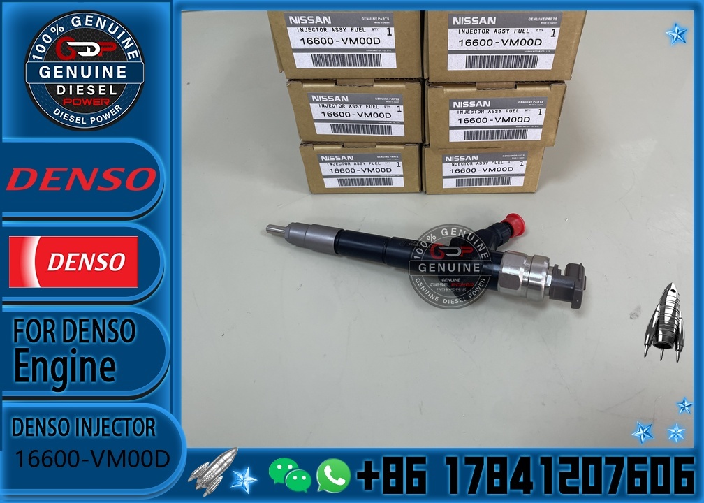 Genuine Denso Fuel Injector 095000-6240, 16600-VM00D/16600-MB40, Suitable for Nissan Models