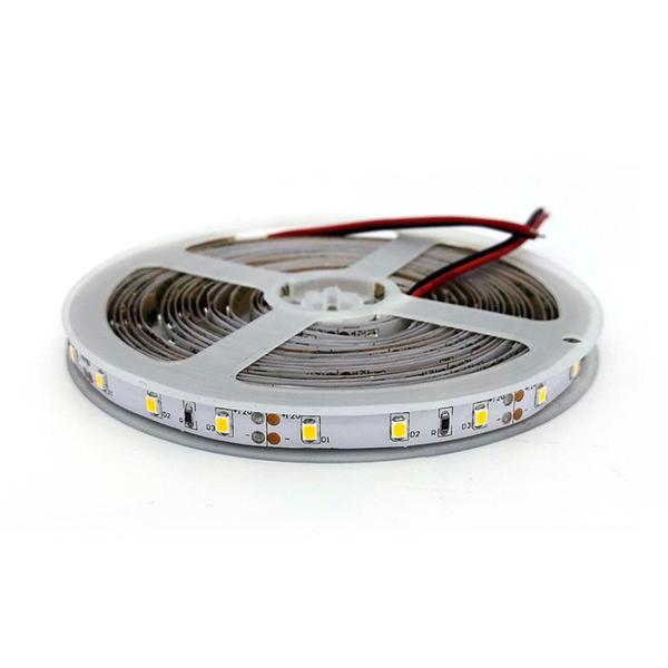 Lumière à bande LED autoadhésive flexible 12V étanche à l'eau avec double panneau / 120 lumières/mètre