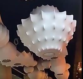 Italian Designer Silk ChandelierCreative Living Room Dining Room Viscontea Chandelier(WH-MI-345)