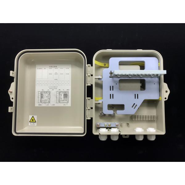 Коробка замка для канатов оптического волокна компактного размера для типа телекоммуникационной сети 1x8