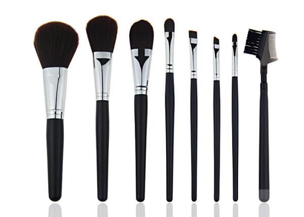 Eco Friendly Travel Private Label Makeup Brushes with Lip Brush and Concealer Brush