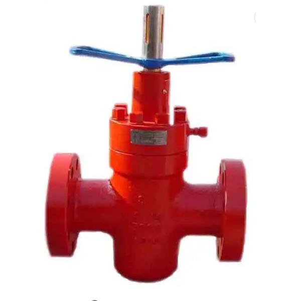 À haute pression fileté a soudé les vannes à robinet à flasque 1