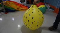 Balões limoniformes duráveis do amarelo 90cm com impressão de Digitas