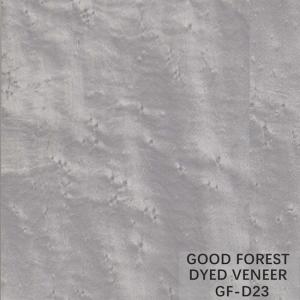 OEM Birds Eye Dyed Wood Veneer Burl Grain Color Customization