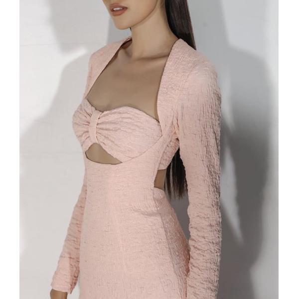 100% полиэстер 180-300gsm плиссировало связанный простиранием материал Crinkle равнины ткани