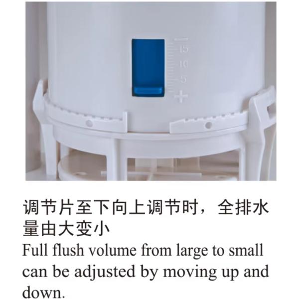 Onsite Installation Universal Toilet Repair Kit Dual Flush Valve