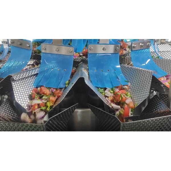 Weigher голов хоппера 14 IP65 2500ml для свежего ингредиента