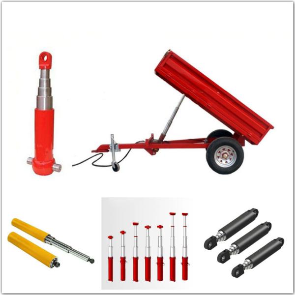 Ram Dump Truck Trailer Tipper hidráulico telescópico agrícola