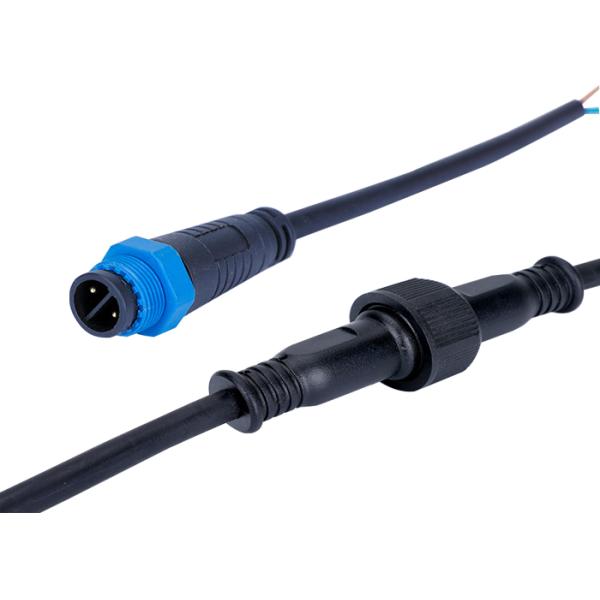 Сборка кабеля IP68 OD 6.8mm 18AWG 100mm изготовленная на заказ отлитая в форму