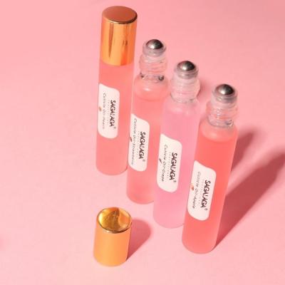 MSDS Certificate Cuticle Oil Peach Scented 10ml for Nails Private Label Roller Pen Silk Print Fruit-scented Oils