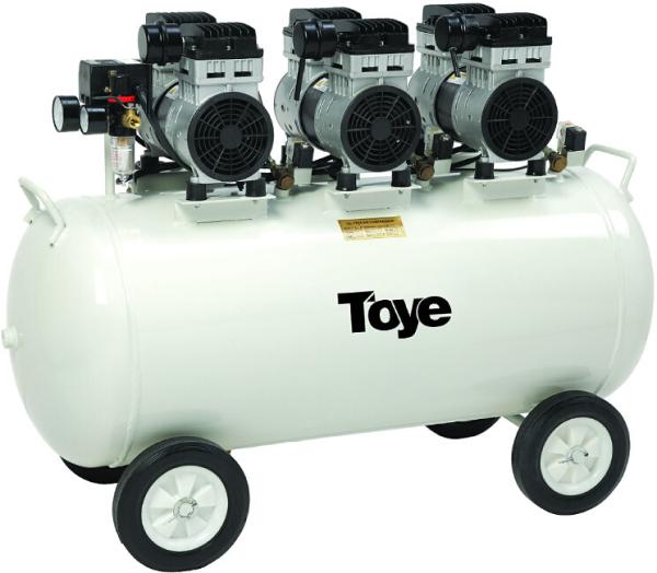 Anti over heat supler Silent Oilless Air Compressor For Six Dental Chair Units