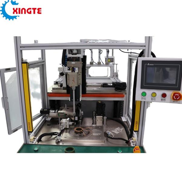 Max 32 Wires Simultaneous Stator Winding Machine 7.5kw High Yield Rate