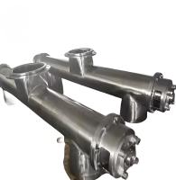 Transportador de tornillo neumático al vacío de acero inoxidable para polvo de PVC con tubo de auger