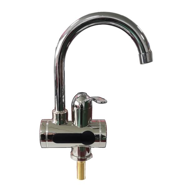 Водопроводный кран LVD покрытия вакуума электрический горячий с дисплеем температуры СИД