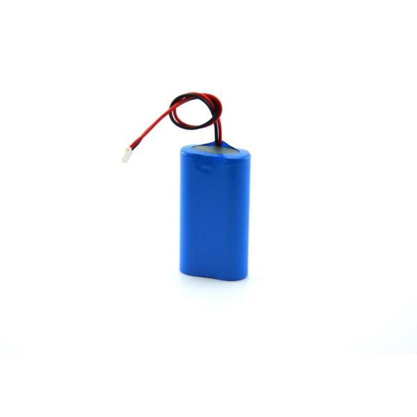 ICR18650 2S1P 7.4V 2200mAh Rechargeable Lithium Ion Battery Pack IEC62133 Certified