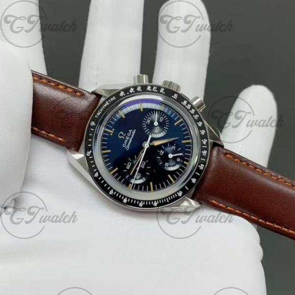 Omega Speedmaster Moonwatch White Dial 3861 Hand-Wound Super Clone Watch 42mm