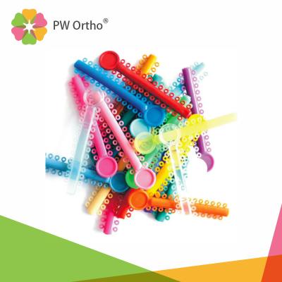 37 Color Long Lasting Elasticity Orthodontic Ligature Ties