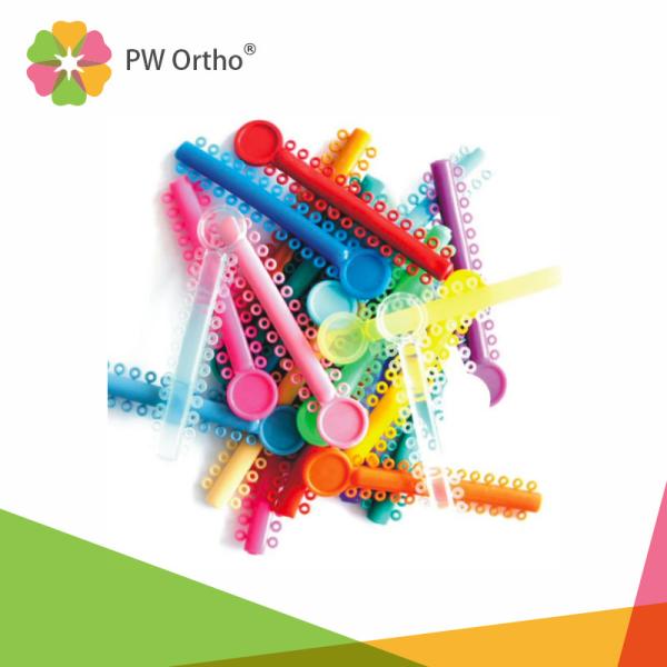 37 Color Long Lasting Elasticity Orthodontic Ligature Ties