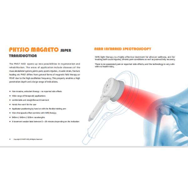 NIRS терапия Pmst Нео-трансдукция Физио-магнитно-экстракорпоральное обезболивающее устройство