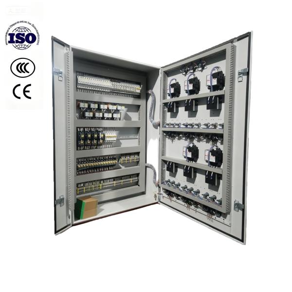 地源熱ポンプ PLC制御キャビネット 単ドア鍵ロック オーダーメイドサイズ