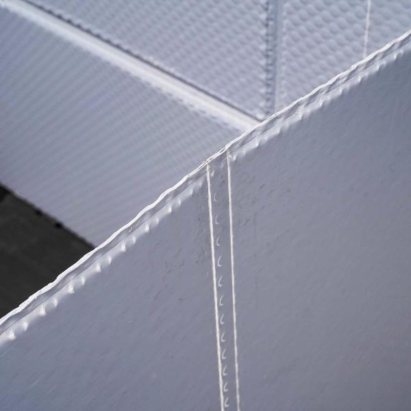Optional Locks HUADING 1250*850-Hump Safety Stop Type Twin-Sheet Plastic Sleeve Boxes