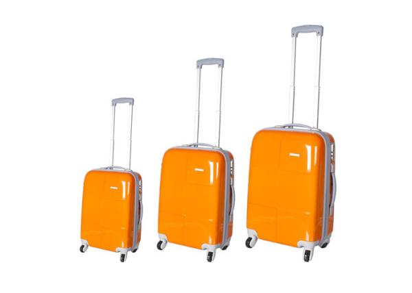 Girly ABS PC Luggage Bag Set Of 3 , Carry On Travel Trolley Suitcase Bag