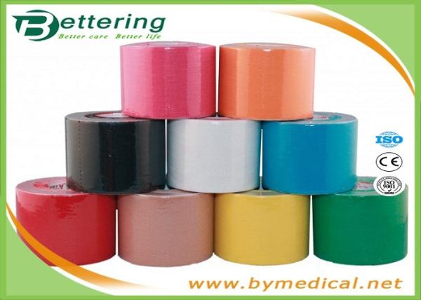 Breathable physio therapy kinesiology tape sports muscle tape various colour
