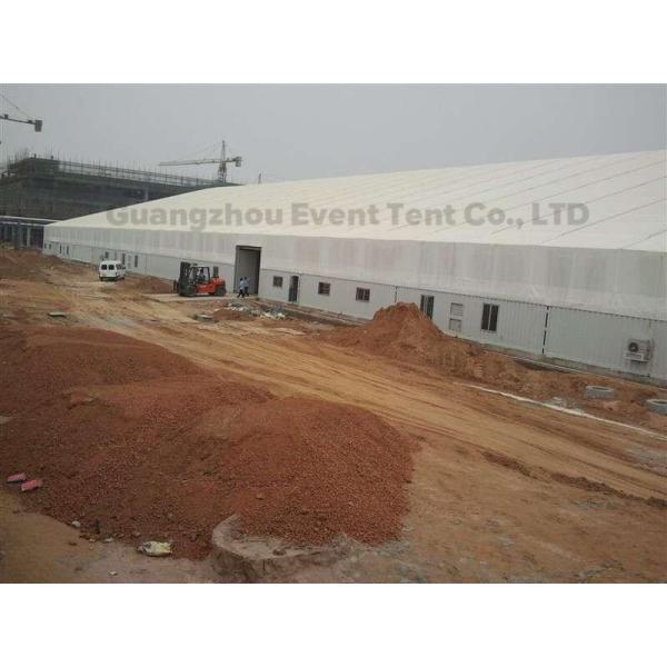 30m White Big Outdoor Warehouse Tent 850 gsm Locked - Out Sunshine Roof Cover